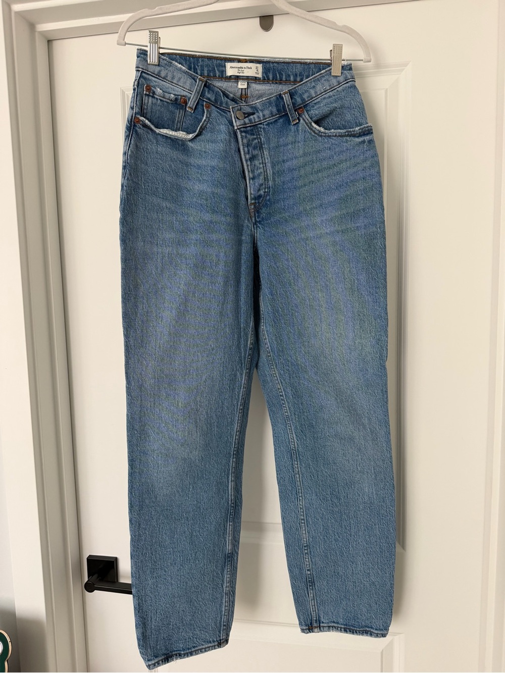 Abercrombie Dad High Rise Curve Love Jeans Size 27